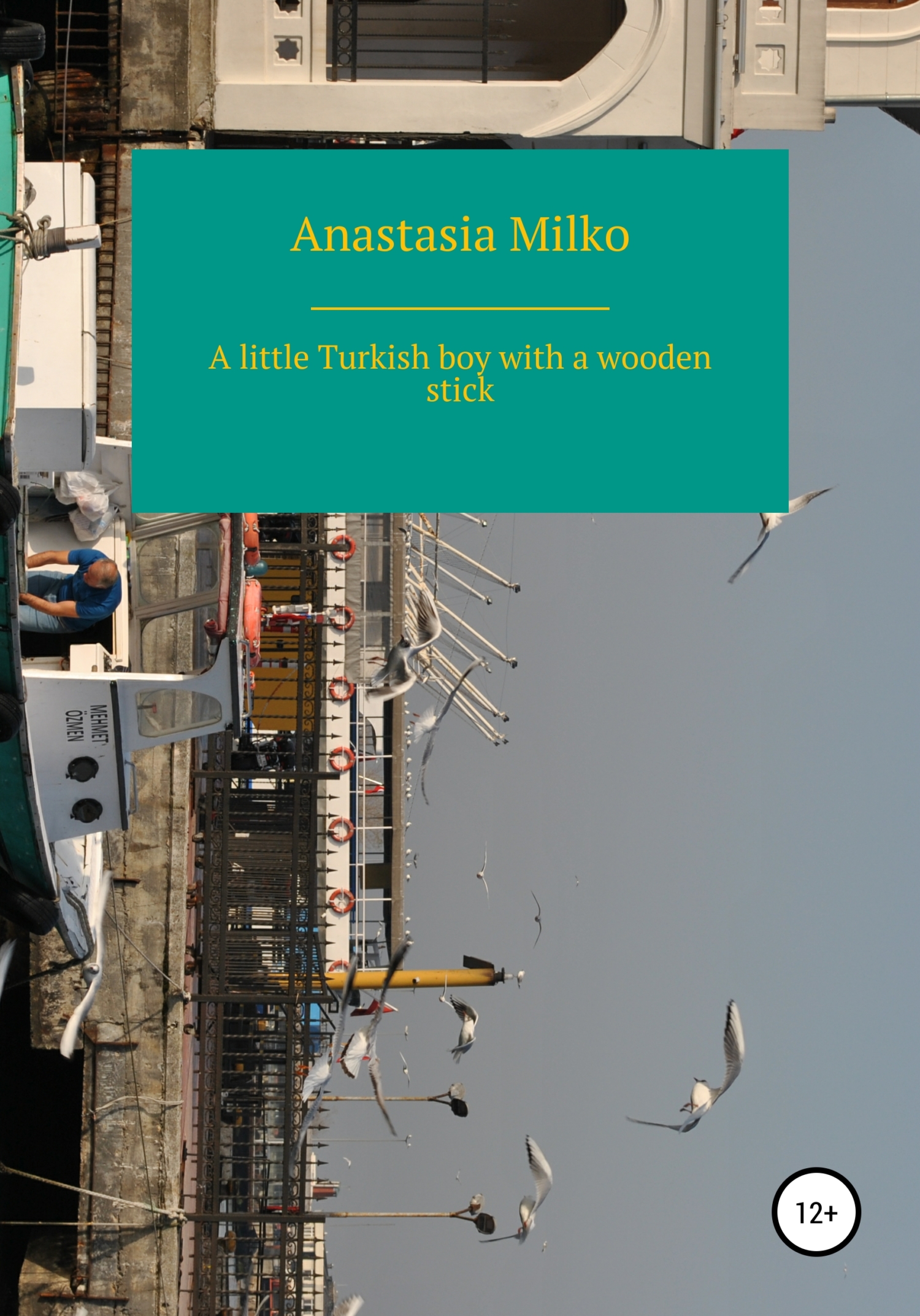 A little Turkish boy with a wooden stick (fb2)