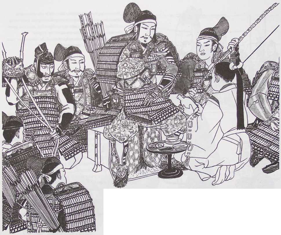 Самураи. Иллюстрированная история. Мицуо Курэ. Иллюстрация 89