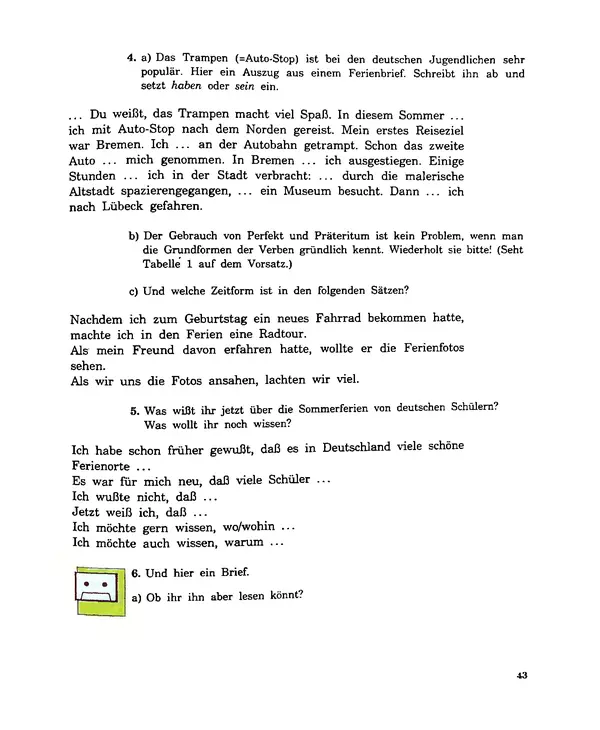 КулЛиб. Инесса Львовна Бим - Шаги 4: Учебник немецкого языка для 8 класса общеобразовательных учреждений. Страница № 45