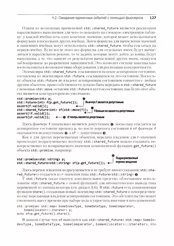 КулЛиб. Энтони  Уильямс - C++. Практика многопоточного программирования. Страница № 127