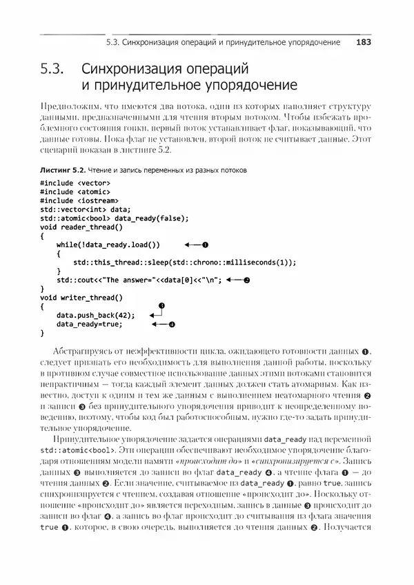 КулЛиб. Энтони  Уильямс - C++. Практика многопоточного программирования. Страница № 183