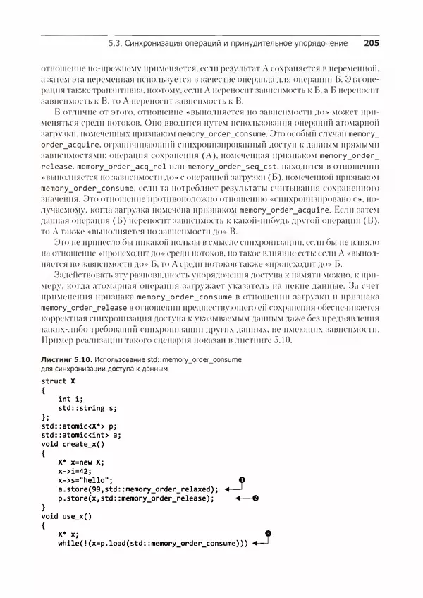КулЛиб. Энтони  Уильямс - C++. Практика многопоточного программирования. Страница № 205