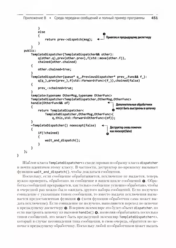 КулЛиб. Энтони  Уильямс - C++. Практика многопоточного программирования. Страница № 451