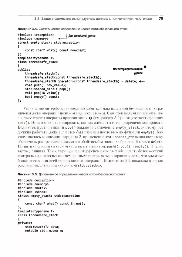 КулЛиб. Энтони  Уильямс - C++. Практика многопоточного программирования. Страница № 79