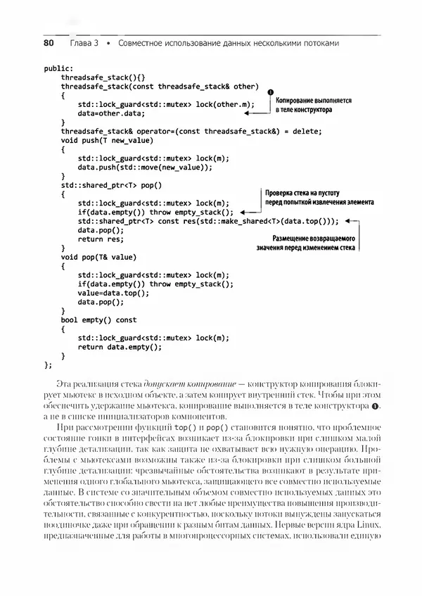 КулЛиб. Энтони  Уильямс - C++. Практика многопоточного программирования. Страница № 80