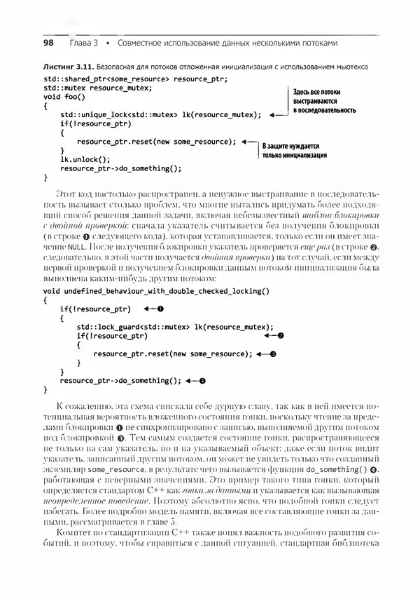 КулЛиб. Энтони  Уильямс - C++. Практика многопоточного программирования. Страница № 98