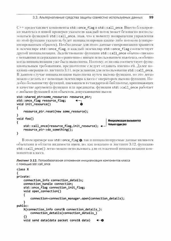 КулЛиб. Энтони  Уильямс - C++. Практика многопоточного программирования. Страница № 99