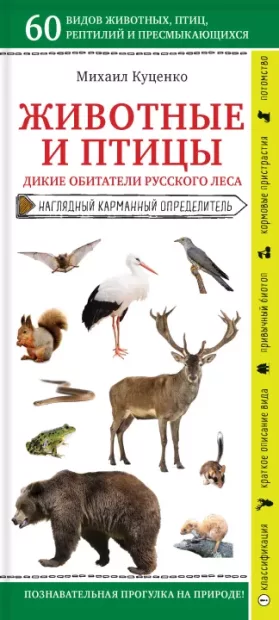 Животные и птицы. Дикие обитатели русского леса (epub)
