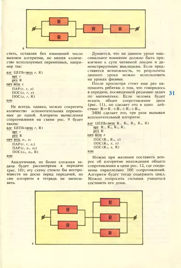 КулЛиб.   журнал «Информатика и образование» - Информатика и образование 1987 №01. Страница № 33
