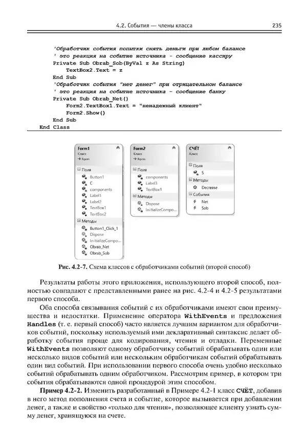 КулЛиб. Виктор Николаевич Шакин - Объектно-ориентированное программирование на Visual Basic в среде Visual Studio .NET. Страница № 236