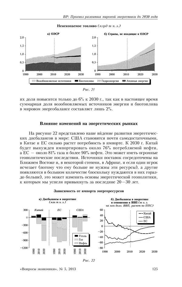 КулЛиб.   Журнал «Вопросы экономики» - Вопросы экономики 2013 №05. Страница № 125