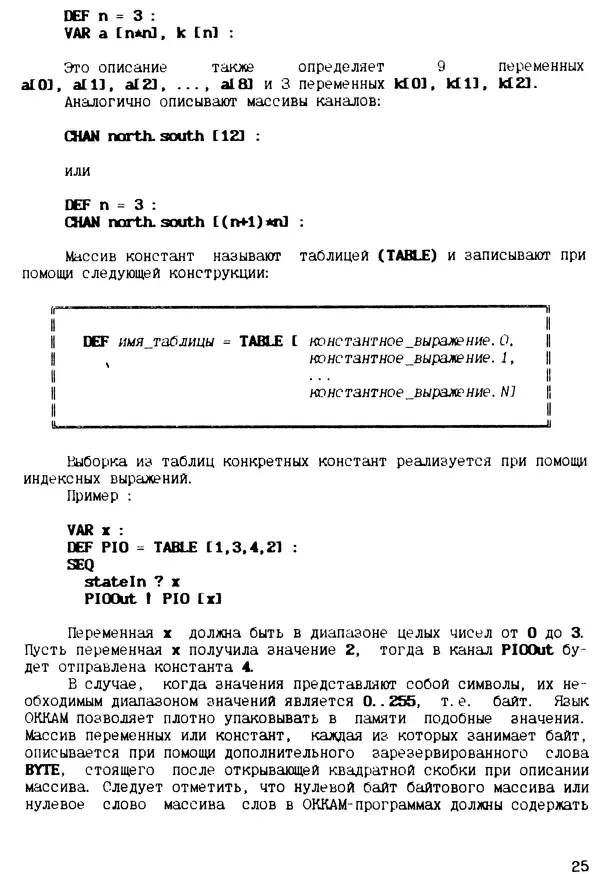 КулЛиб. С. Д. Бахтеяров - Язык программирования Оккам. Страница № 26