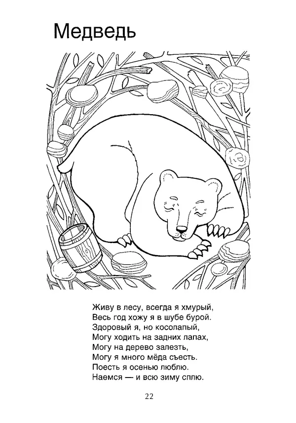 КулЛиб. В. П. Зубков - В мире животных: Книжка-раскраска. Страница № 23