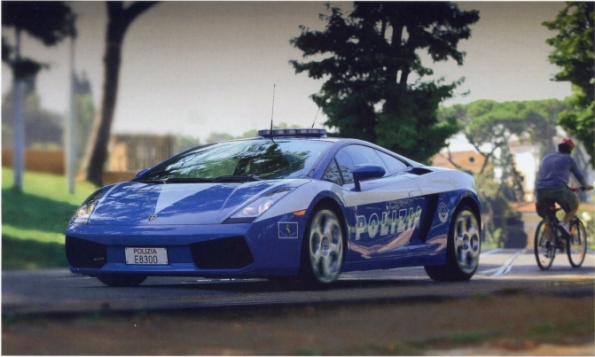 Lamborghini Gallardo. Полиция Италии. Журнал Полицейские машины мира. Иллюстрация 2